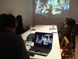 Aula do curso "América Pré Colombiana"
