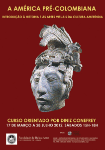 Cartaz do curso "A América Pré-Colombiana"