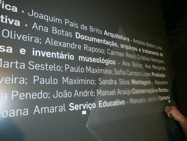 "O museu muitas coisas" , últimos preparativos | Foto: Ana Botas