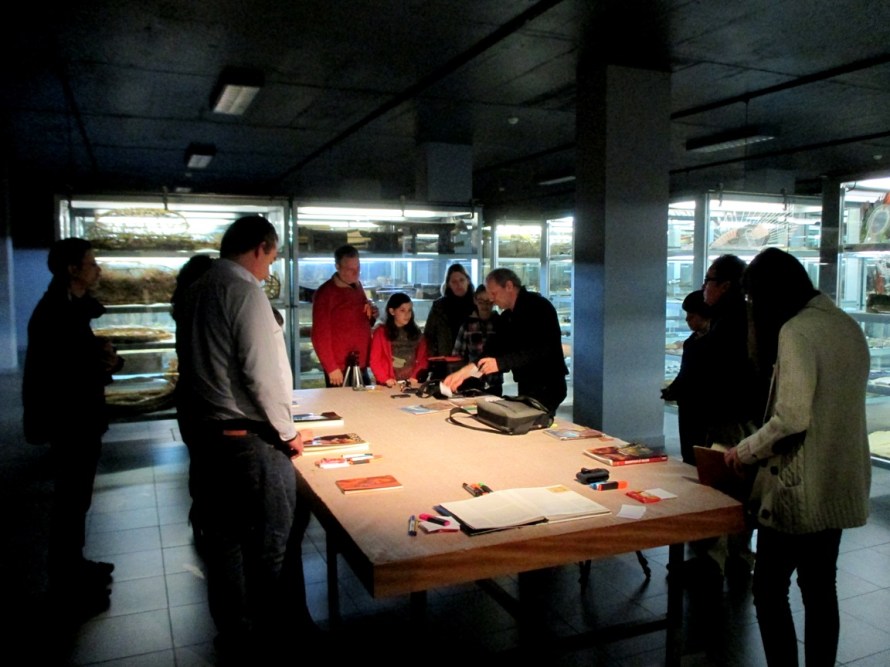 Oficina "Memórias no Museu Nacional de Etnologia" | Março de 2014 | Foto: Daniel Meira